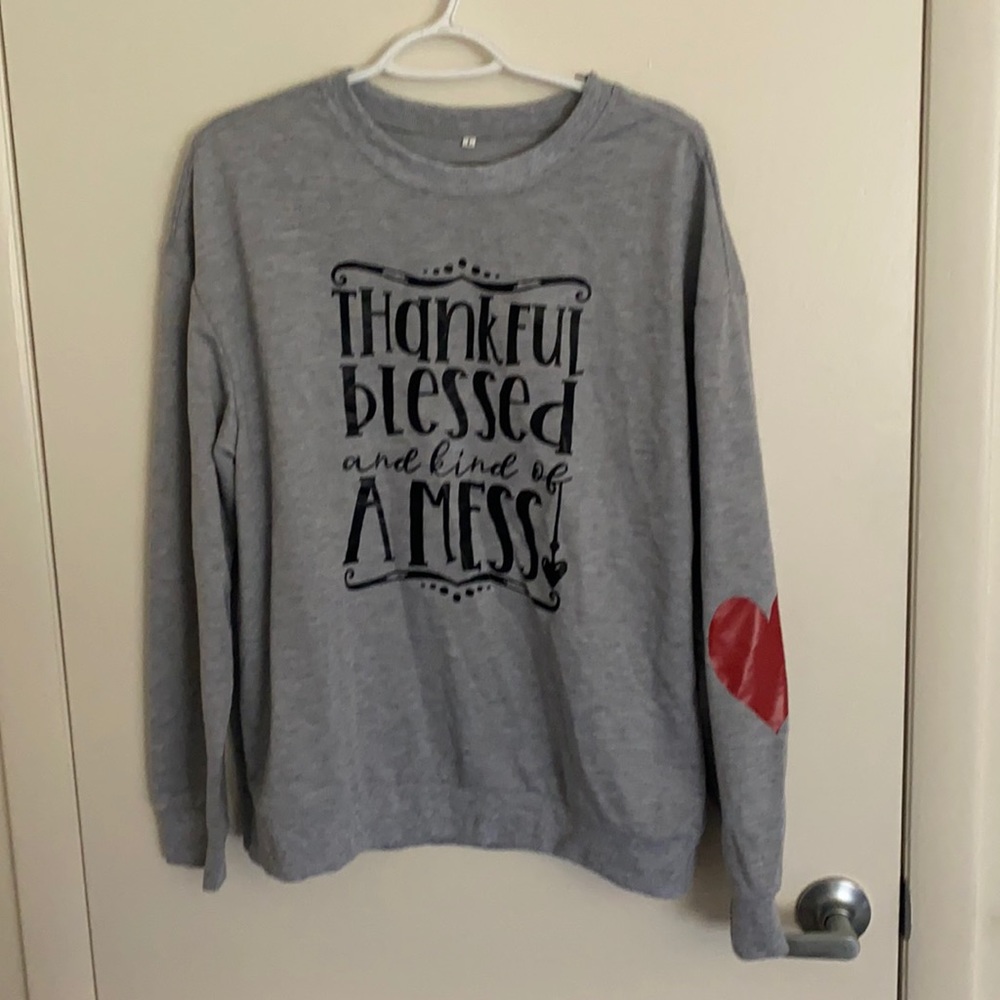 Grey pullover